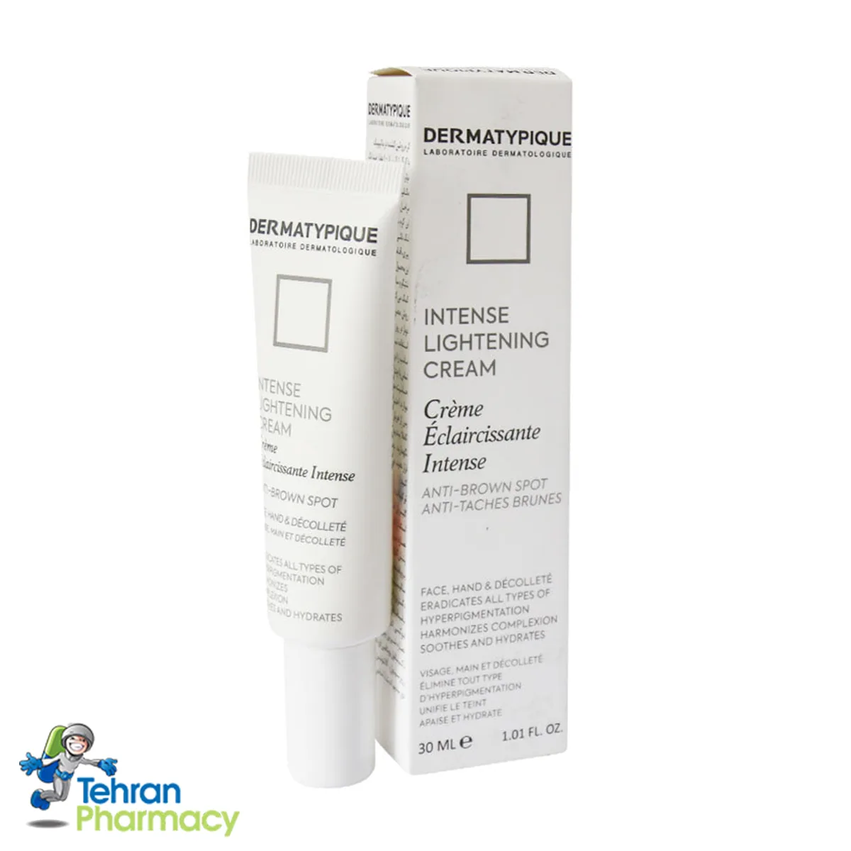 ژل شستشوی روشن کننده و ضد لک درماتیپیک